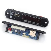 Standard Wireless Bluetooth 5.0 MP3 WMA 12V Decoder Board Audio Module TF USB for Car Radio