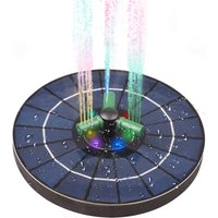1.4/2.5/3.5/4/6W Solar Fountain Rotatable Nozzle Solar-powered Floating Solar Pump Pool Pond Swimming Pools Water Fountain