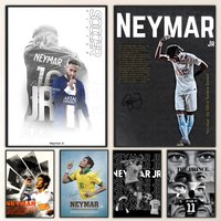 Sports N-Neymar Poster HD art, waterproof, sticky wall, home decoration (living room, bedroom, bar), aesthetic