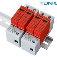 TDNK-PV DC SPD Surge Protection Device 20KA 40KA 500V 600V 800V 1000V 2P for Solar PV Panel Lightning Protection