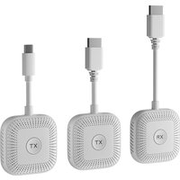 50-metrowy bezprzewodowy nadajnik i odbiornik wideo HDMI typu C Adapter wyświetlacza TV Stick do kamery PC Laptop do projektora TV