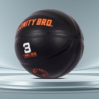 Small Weighted Basketball,22.2''-1.32/1.98LBS Trainer Heavy Basketball-Black Orange-Durable-For Improving Handling Dribbling