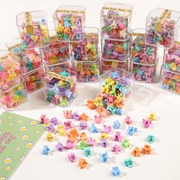 40PCS/Lot Hair Accessories For Girls Colorful Sweet Cute Small Crab Hair Claws Clips Kids Hairpins Headwear Baby Hair Accessory