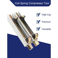 2pcs Motorcycle Coil Spring Compressor Tool 800 kg Fits Shock Springs up to 105 mm, Motorcycle/Bike Coil Spring Shock Compressor Tool Set for Repair and Maintenance