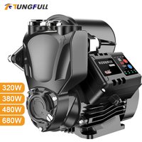 Booster Pump Pumping Self-priming Pump Automatic Silent Water Heater Tap Water Booster Pump 320W/380W/480W/680W 220V