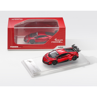 Kingmodel 1:64 Darwin PRO huracan White /Red Diecast Model Car