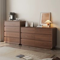New Chinese solid wood chest of drawers, locker, bedroom storage