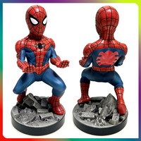 Avengers Action Figure Phone Holder - Spider-Man Hulk Iron Man - Toy Statue Collection Model for Home Decoration And Gift