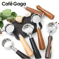 51mm Bottomless Portafilter 2 Ears For Delonghi ECP3420 ECP35.31 EC200 EC221 Espresso Coffee Maker With Filter Basket Cafe Tools