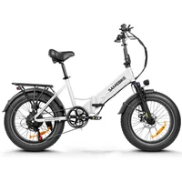 AliExpress samebike LOTDM200-II Adult electric bike 750W City ebike 48v13Ah Foldable E-bike 20 inches fat tire E-Mountain bike