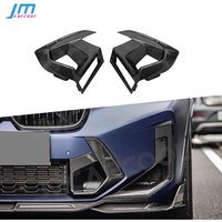 Dry Carbon Fiber Front Bumper Air Vent Intake Cover Trims for BMW X3M F97 2022+ Car Body Kits Accessories External Decoration image 4