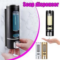 Wall-Mounted Soap Dispenser Suitable Bathrooms Kitchens Hotels Refillable Liquid Lotion/Soap Dispenser Wall-Mounted Installation