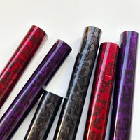 High Glossy Black Gold Silver Red Forged Carbon Fiber Car Wrap Vinyl for Motorcycle Stickers for the Car Body Films Adhesive
