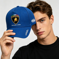 Neck Pillow 3D Printing Logo For Lamborghini Urus Huracan Aventador Premium Racing Baseball Cap Outdoor Cycling Sun Visor Hat
