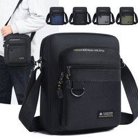 Men's Fashion Casual Oxford Shoulder Bag Lightweight Elegant Small Messenger Handbag Stylish Purse for Men