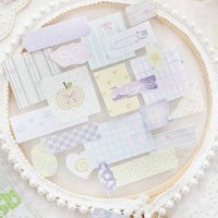 50pcs/1lot Kawaii Scrapbook Sticker wonderful surprise Scrapbooking Supplies Planner Decorative Stationery Stickers