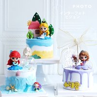 1pc Sofia /Snow White/Alice/Bell/Mermaid princess Toys Dolls Aurore PVC Anime Figures Collectible Model