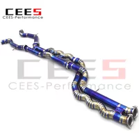 CEES Exhaust System for BMW M3/M4 F80 F82 F83 S55 3.0T 2014-2019 Equal Length Mid Pipe Exhaust System