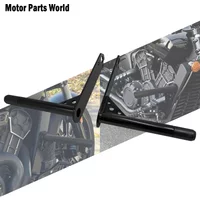 Motorcycle Front Highway Engine Guard Crash Bar Black Steel Bumper Falling Protector For Indian Scout and Scout Bobber 2014-2024