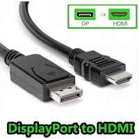 1080P/4K DisplayPort to HDMI Cable Display-Port to HDMI HDTV adapter converter Cable for PC laptop to Monitor DP in to HDMI out