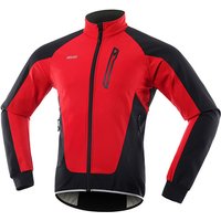 AliExpress ARSUXEO Men Winter Cycling Jacket Thermal Fleece MTB Bike Coat Windproof Waterproof Bicycle Jersey Cycling Clothing Reflective