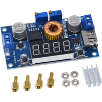 5A Constant Voltage And Constant Current Step-down Power Supply Module With Voltage And Current Power Display LED-driven Lithium
