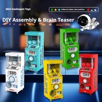 11cm Diy Mini Twisting Egg Machine Blind Box Need To Assemble Small Blind Box Stress Relief Diy Gift Ornament Decor Trendy Gift