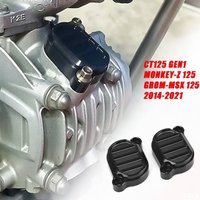 CNC Aluminum Motorcycle Tappet Covers Cylinder Valve Cover Cap For HONDA MONKEY-Z 125 / GROM-MSX 125 / CT125 2014-2021