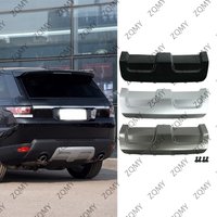 Car Rear Bumper Cover Towing Eye Trim Plate Board For Land Rover Range Rover Sport L494 2014 2015 2016 2017 Gloss Black ABS