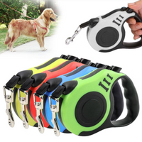 Automatic Retractable Dog Leash 3m/5m Nylon Lead for Small Dogs Cats Durable Traction Rope for Outdoor Travel Walking Hiki
