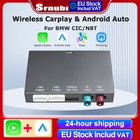Srnubi Kabelloses CarPlay Android für BMW NBT CIC System 1-5er Serie X1 X3 X4 X5 F20 F21 F30 F31 F34 F10 F48 F25 F26 F15 F60 F10 E84