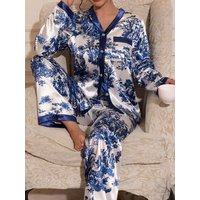 Sleepwear Women's Pajamas Set Pyjamas Woman Matching Sets Pyjama Femmes 2 Piece Set Nightwear for Woman Home Wear Womens Pajama