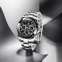 2025 New PAGANI DESIGN Men's Watches Luxury Quartz Watch For Men Speed Chronograph AR Sapphire Mirror Waterproof Sports Clock