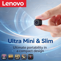 Lenovo 4K 1080P HD Mini-WLAN-Kamera, AP-Hotspot, Fernüberwachung, tragbarer kleiner Videorekorder, Heimüberwachungskamera, intelligente Kamera.
