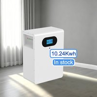 High Energy Density LiFePO4 10.24kWh 24V APP Control Hybrid On Off Grid Solar Backup Home Energy Storage System