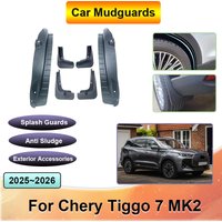 Nakładki błotników do Chery Tiggo 7 MK2 Akcesoria Ebro S700 2025 2026 Przednie Tylne Osłony Przeciwbłotne Antyplamowe Chlapacze Akcesoria Zewnętrzne