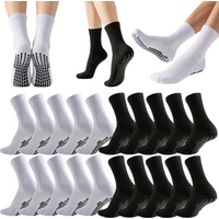 1/2/5/10/15/20/25/30pairs Professional Non Slip Sports Socks Breathable Shockproof Towel Bottom Athletic Socks