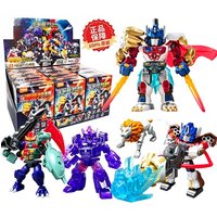 Blokees Transforms Defender V7 Action Figure BW Transforms Liya Team BW Galvatron Assembly Model Gift.