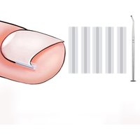 50Pcs Ingrown Toe Nail Treatment Elastic Patch Sticker Straightening Clip Brace Pedicure Tools Ingrown Toenail Correction Tool