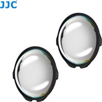JJC Lens Guard for Insta360 X5 Camera Accessories HD Optical Glass Lens Protector Cover for Front and Rear Lens Multi-Coated