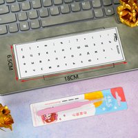 Russian Language - Tear-Off Film Keyboard Sticker With Tweezer Key Sticker Single Film Side Engraving Sticker For Desktop Lapto