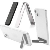 Magnetic Ultra Thin Foldable Mobile Phone Holder Desktop Metal Cell Phone Stands Universal Phone Bracket For iPhone iPad Realme