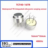 5PCS/Lot TCT40-16TR 16-40K 16MM 40KHz waterproof TR integrated ultrasonic ultrasonic ranging sensor sealed probe