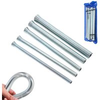 5Pcs/Set Air Condition Copper Pipe Bender Pipe Bending Tool Outside type Aluminum Pipeline Spring Tube Bender