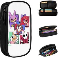 Pomni Jax Ragatha Kinger The Amazing Digital Circus Pencil Cases Pencil Pouch Pen for Girls Boys Students School Gift Stationery