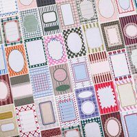 30pcs Border Cronicles Series Sticker Light Retro Note Card Stickers DIY Junk Journal Planner Scrapbook Collage Decor Materials
