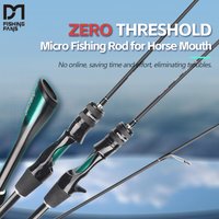 FISHINGFANS ORCAWQ 1.53m 1.68m 1.8m UL POWER HIGH CARBON BLANK SOLID TIP UL ULTRALIGHT POWER SENSITIVE CRAPPIE FISHING ROD