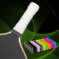 9pcs Silicone Grip Bands For Pickleball Paddles And Tennis Rackets Elastic Overgrip Rings To Secure Handles Reusable Washable