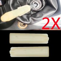 2X Inner Sleeve For Renault Clio III Lutecia Gear Shift Knob Stick Rod Lever Pen Adapter 2006 2007 2008 2009 2010 2011 2012 2013