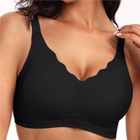Trendy Wireless Thin Bra Seamless Comfort Pushup Bra Anti-sagging Wireless Bra Girl